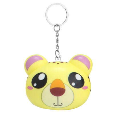 

Gotoamei Squishies Kawaii Cartoon Animal Slow Rising Cream Scented Keychain Stress Relief