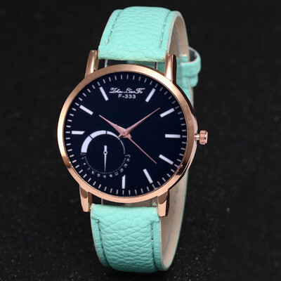 

Luxury Brand Leather Quartz Watch Women Men Ladies Fashion Wrist Watch Wristwatches Clock relogio feminino masculino &Ff