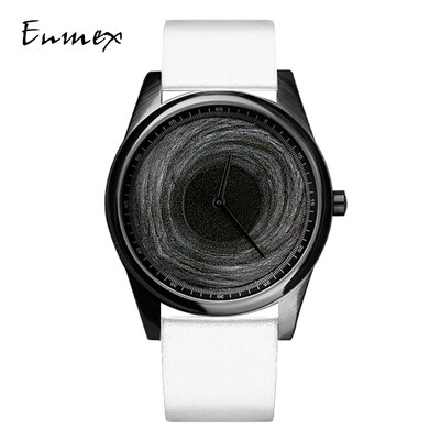 

Holiday gift Enmex translation watch stereoscopic Kagantuya creative design black hole conceptual tonal watch