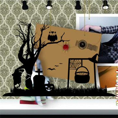 

〖Follure〗Happy Halloween Home Household Room Wall Sticker Mural Decor Decal Removable New
