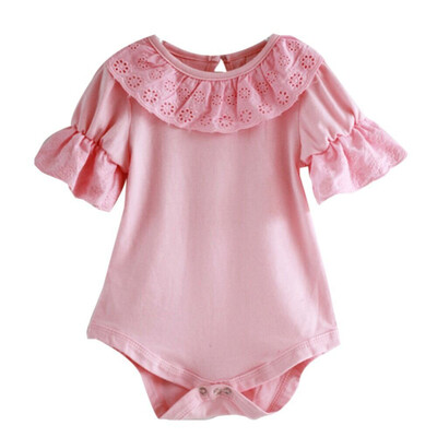 

Long Sleeve Toddler Baby Girls Lace Bodysuit Romper Jumpsuit Outfits Clothes