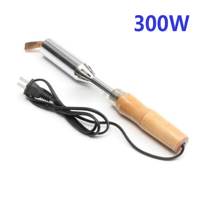 

Soldering Iron Welding Electronic Copper Chisel Wood Handle 100150200300W