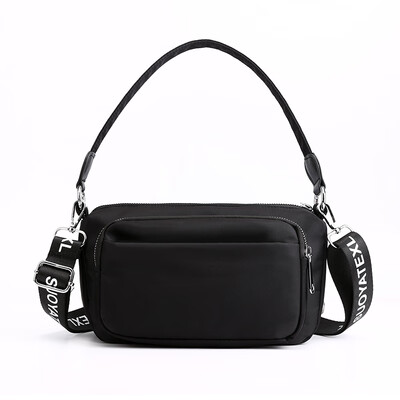 

Korean version of mini cloth bag girl simple hand handbag portable Oxford canvas bag womens bag easy easy