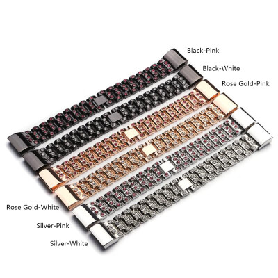 

High Quality Watch Band Zinc Alloy Women Fashion Simple Style Wrist Strap for Fitbit Charge 2