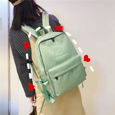

Ancient school bag girls college students backpack high school high school fashion department with ins shoulder bag
