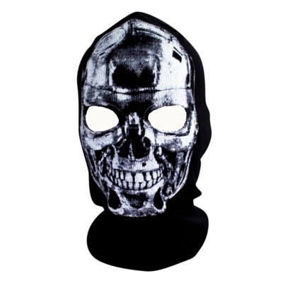 

3D Skull Motorcyclist Full Face Mask Hat Helmet Ski Mask Halloween Ghost Death Cycling Mask