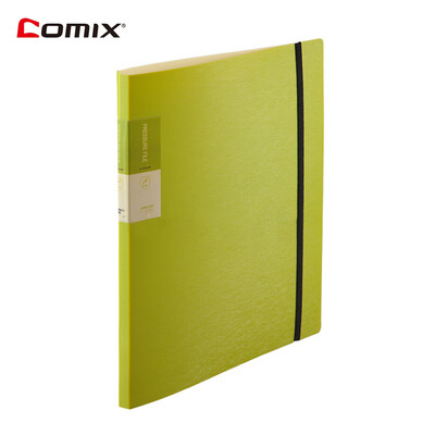

Comix Multi-functional A4 Punchless Binder File Folder Strong Clip Clamp Documents Organizer for Office School Student Teacher Sup