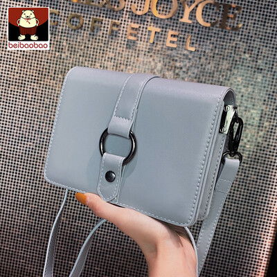 

On the new womens bag 2019 new tide texture Korean fashion shoulder bag foreign style Joker simple messenger bag