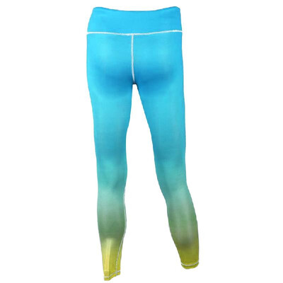 

Fashion Women Gradient Color Sports Leggings High Waist Yoga Pants Push Up Activewear Fitness Slim Leggings