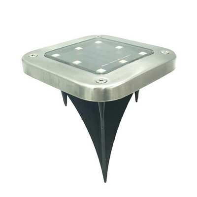 

〖Follure〗LED Solar Power Buried Light Under Ground Lamp Outdoor Path Way Garden Decking