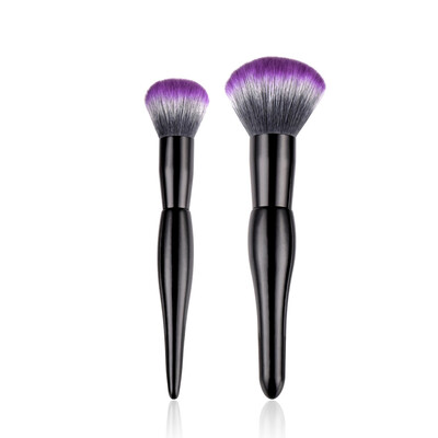 

Toponeto 2Pcs Pro Makeup Brushes Set Foundation Powder Eyeshadow Eyeliner Lip Brush Tool