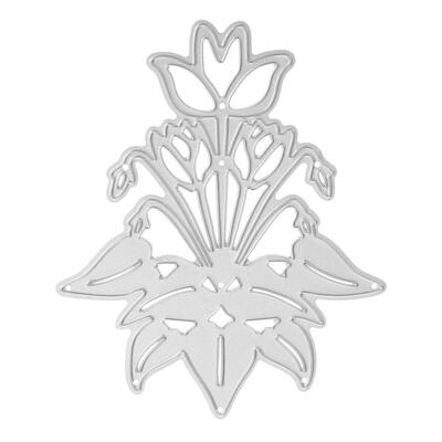 

Lotus DIY Cutting Dies Stencils Scrapbook Embossing Craft Album Card Gift