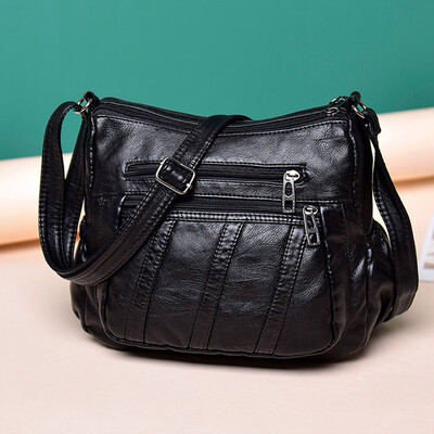 

Tailored Womens Fashion Messenger Bag Black Messenger Bag Shoulder Bag Casual Wild