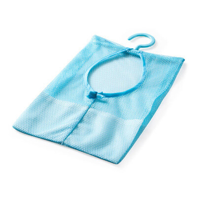 

Multi Purpose Hanging Storage Bag Clothes Pin Mesh Bag Hanging Hook Tool Family Home