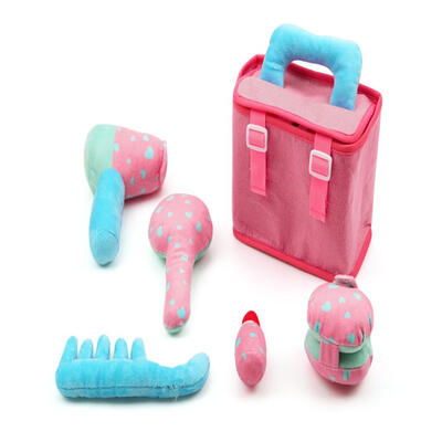 

1 Set Play House Princess Makeup Kit Soft Toy Mini Washing Bag Kids Gift