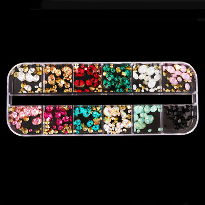 

〖Follure〗Colorful Nail Art Tips Stickers 3D Laser Makeup Manicure DIY Decals Decoration