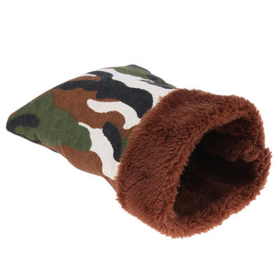 

Warm Plush Hamster Nest Bed House Soft Guinea Pig Pocket Sleeping Bag Cage