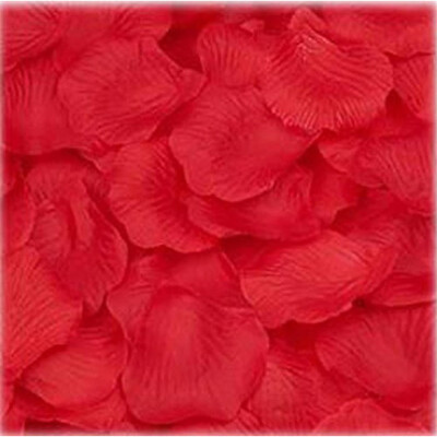 

Tailored 500PC Silk Artificial Flower Rose Petals Wedding Party Decorations