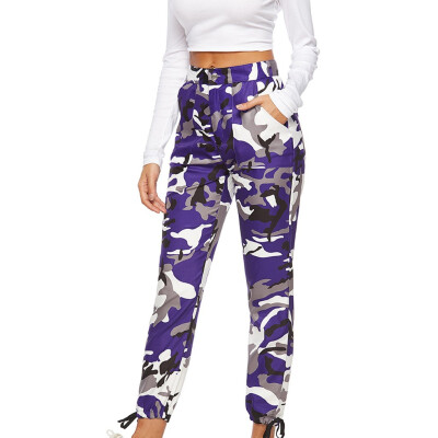 

Tailored Womens Sports Camouflage Sweatpants Casual Camouflage Trousers Jeans