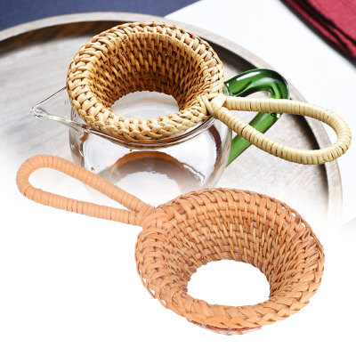 

Greensen Tea Strainer Natural Bamboo Tea Filter Kitchen Gadget for Tea Kitchen Gadget for Tea Bamboo Tea Strainer