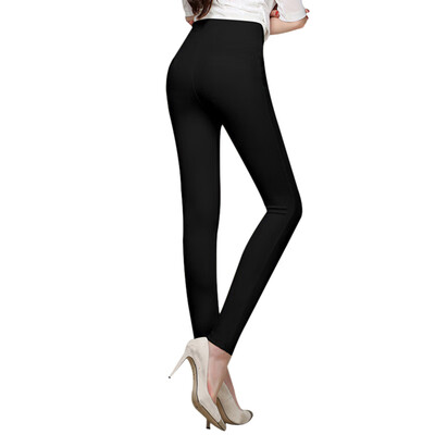 

Women Elastic Slim Office Leggings Pants Women Casual Work Pencil Pants