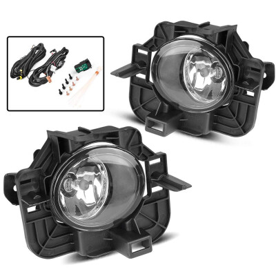 

07 08 09 For Nissan AltimaHybrid Fog Lights Sedan Lens with Bulbs Wiring Harness