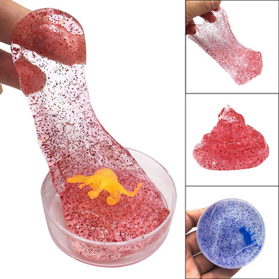 

〖Follure〗Mini Dinosaur Crysta Jelly Toy Soft Slime Scented Stress Relief Toy Sludge Toys