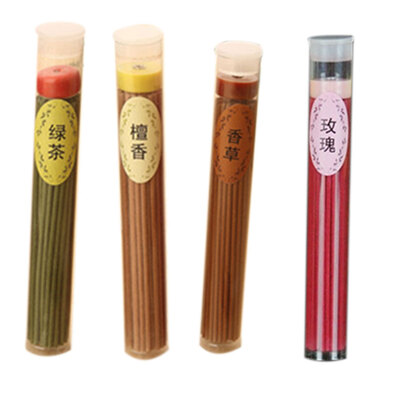 

60PCS SandalwoodRoseGreen TeaVanilla Fragrance Fresh Air Natural Aroma Indoor Sticks Incense