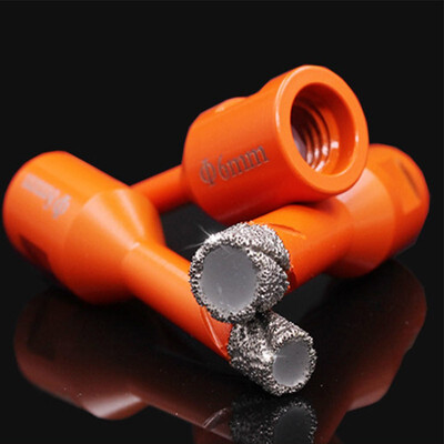 

JIANGCHENG Vacuum Brazed Diamond Core Drills M10 Dry Drill with Wax Filling Diamond Hole Saw Set for Ceramic Tiles&Stones