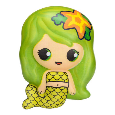 

〖Follure〗Squishies Toy Kawaii Mermaid Slow Rising Cream Scented Stress Relief Toys Gifts