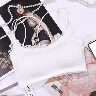 

Women Solid Bras Push Up Bra Sexy Chest Pad Tube Top Comfortable Breathable Bra Underwear
