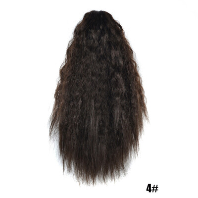 

Gobestart Womens Claw Thick Wavy Curly Short Ponytail Horsetail Clip Hair Extensions