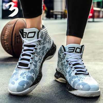 

High-top basketball shoes increased couple casual shoes tide shoes breathable mesh wear sports mens shoes