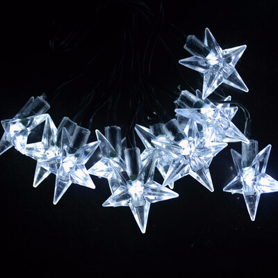 

〖Follure〗20 LED Outdoor String Light Garden Christmas Bell Head Fairy Lamp Solar Energy