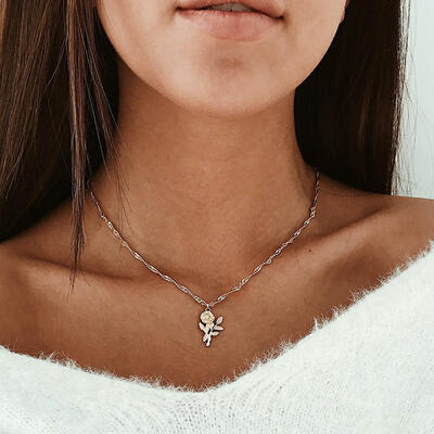 

Rinhoo New fashion holiday Seaside resort beach jewelry crystal triangle water drop U shape Star moon pendant chains necklace