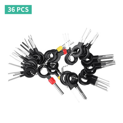 

JPGIF 36PC Wire Terminal Removal Tool Car Electrical Wiring Crimp Connector Pin Kit