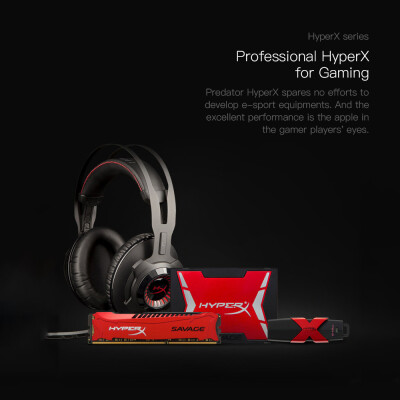 

HyperX Kingston Technology Predator Black 32GBKit of 2 DDR4 3000MHz RAM Gaming Memory CL15 135V DIMM 288-pin XMP HX430C15PB3K