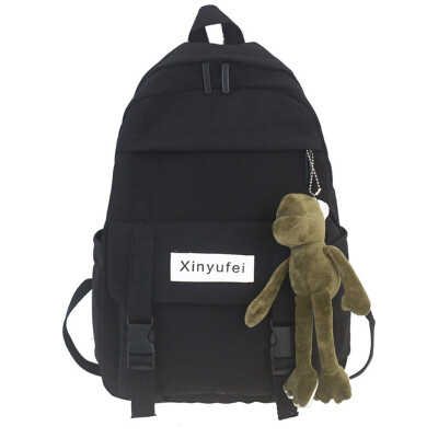 

Fashion school bag girl ins - Korean version of ulzzang high school student backpack Hyun Yachao Japanese campus shoulder bag