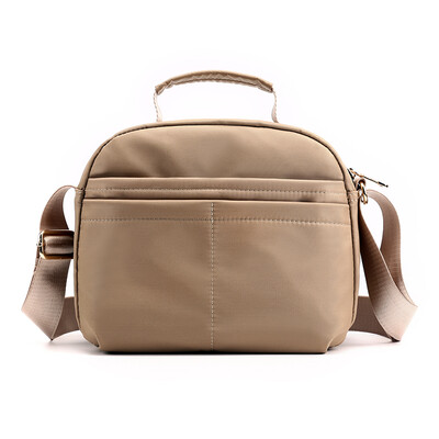 

Waterproof Oxford nylon bag recreational single shoulder inclined bag multi-layer travel Canvas Handbag