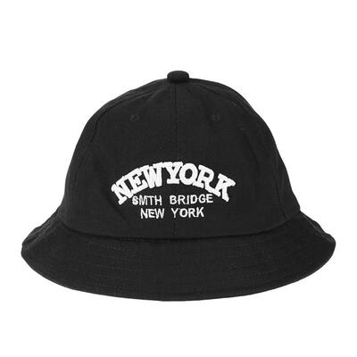 

0-3T Summer Baby Kids Embroidery Bucket Hats Outdoors Cotton Infant Sun Cap