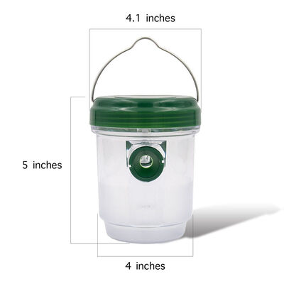

Solar Powered LED Wasp Trap Catcher IPX4 Waterproof Outdoor Garden Plastic Bee Wasp Trapper