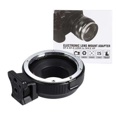 

Andoer EF-MFT Auto Focus Electronic Lens Mount Adapter Ring for Canon EOS EFEF- Lens to M43 Camera Such As for Olympus Panasoni