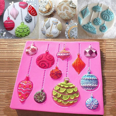 

Christmas Balloon Silicone Mould DIY Fondant Cake Decorating Mold Baking Tool