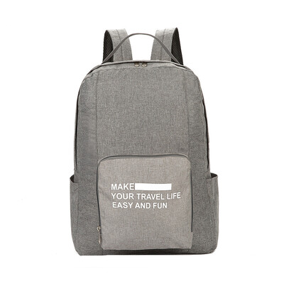 

Tailored New Cationic Folding Backpack Student Bag Oxford Cloth Folding Backpack