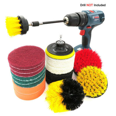 

14pcsSets Cleaning Brush Combination Brush Head Scouring Pad Floor Durable Lot