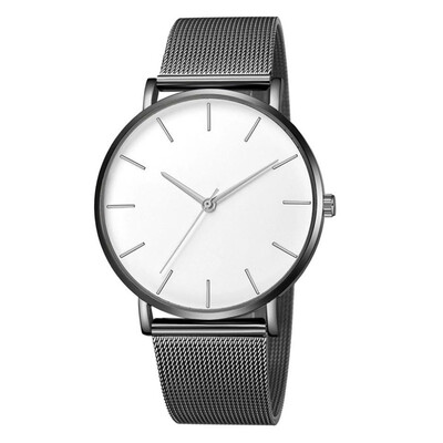 

Gobestart Luxury Watches Quartz Watch Stainless Steel Dial Casual Bracele Watch
