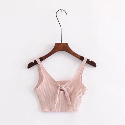

Women Sexy Striped Crop Top Bustier Tube Crop Tank Top Cami Tops Vest Blouse