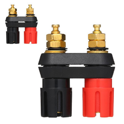 

4mm Banana Plug Connector 4mm Speaker Plug Adapter Two-position Audio Plug Lantern Cross Plug Connector