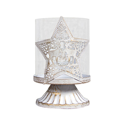 

Toponeto Christmas Ornaments Christmas Candlestick Candle Holder Gift Home Decor