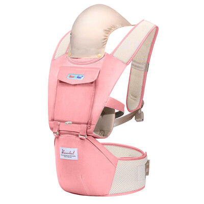 

Baoerhui 6128 Multi-function Breathable Baby Carrier with Waist Stool